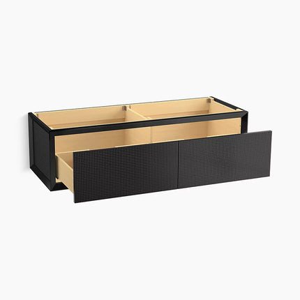 Kohler Enivo 60" wall-hung bathroom vanity cabinet K-33563-GL7 - Plumbing Market