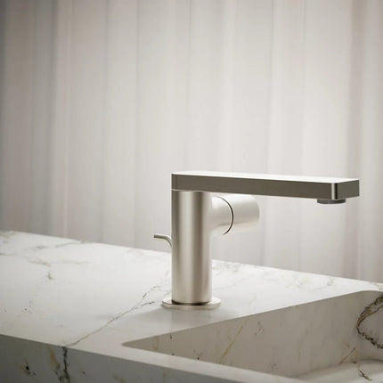 Kohler Composed Single-handle bathroom sink faucet with Cylindrical handle, 1.2 gpm K-73050-7-BN - Plumbing Market