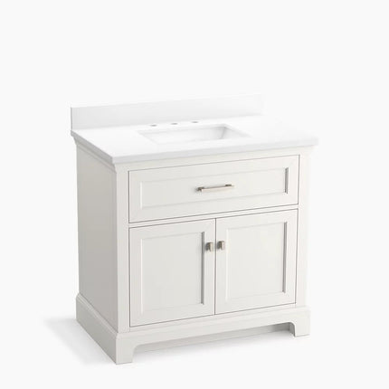 Kohler Charlemont 36" bathroom vanity cabinet with sink and quartz top K-29261-BD1-0 - Plumbing Market