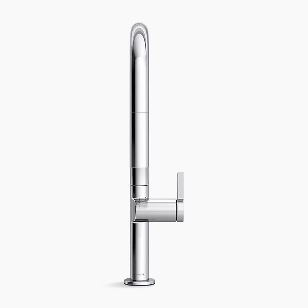 Kohler Components Pull-down kitchen sink faucet with two-function sprayhead K-28268-CP - Plumbing Market