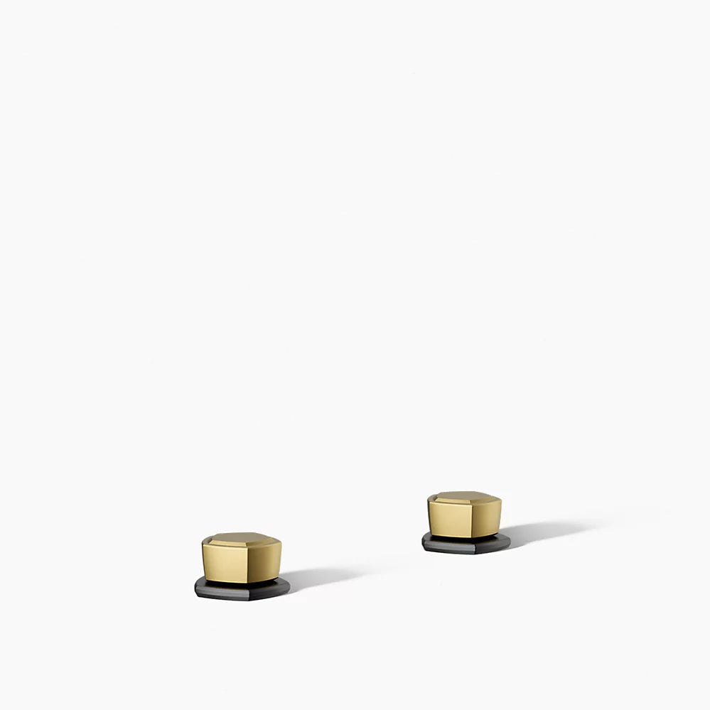 Kohler Occasion Knob bathroom sink faucet handles K-27010-9-BMB - Plumbing Market