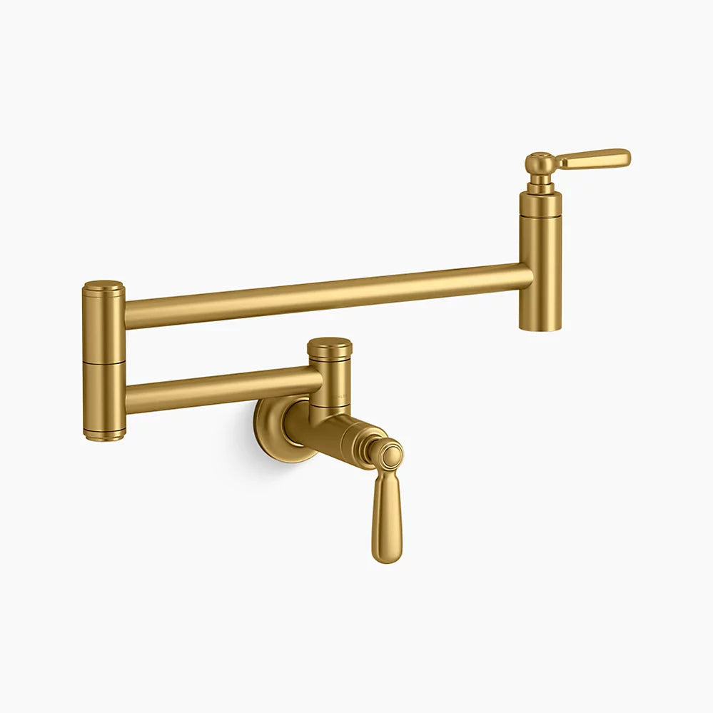 Kohler Edalyn by Studio McGee Wall-mount pot filler K-28359-2MB - Plumbing Market