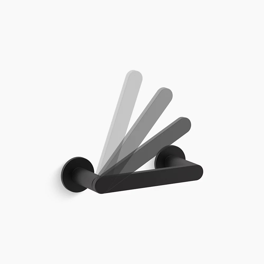 Kohler Composed Pivoting toilet paper holder K-73147-BL - Plumbing Market