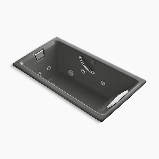 Kohler Tea-for-Two 66" x 36" drop-in whirlpool bath K-856-M-58 - Plumbing Market