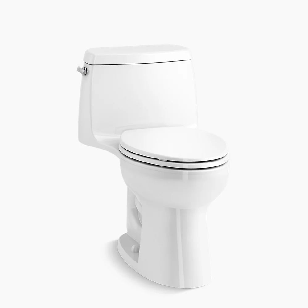 Kohler Santa Rosa One-piece compact elongated toilet, 1.28 gpf - Plumbing Market