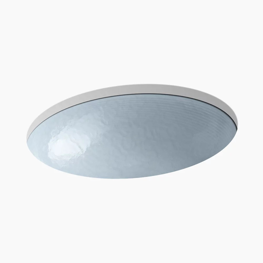 Kohler Whist Undercounter Glass Lav (Dusk) 2741-G1-B11 - Plumbing Market