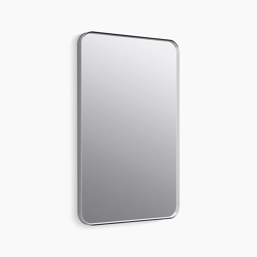 Kohler Essential 22" x 34" rectangular framed mirror K-26052-CPL - Plumbing Market