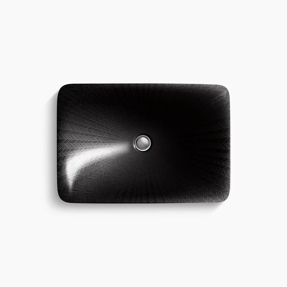 Kohler Herringbone Rectangle Lavatory 75749-HD2-7 - Plumbing Market