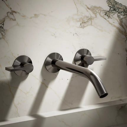 Kohler Components Wall-mount bathroom sink faucet spout with Tube design, 1.2 gpm K-T23890-TT - Plumbing Market