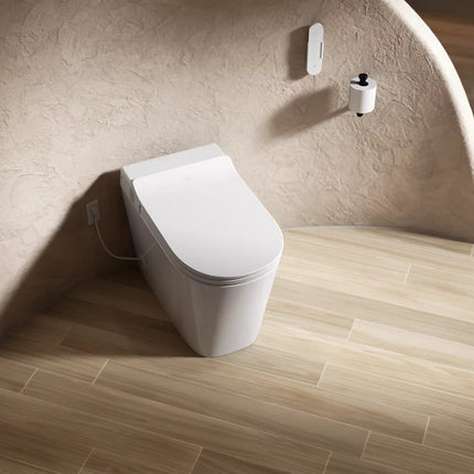 Kohler Leap One-piece elongated smart toilet, dual-flush K-28529-0 - Plumbing Market