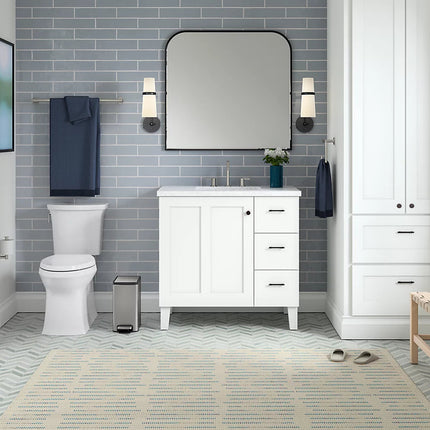 Kohler 6-liter step trash can K-31319-STW - Plumbing Market