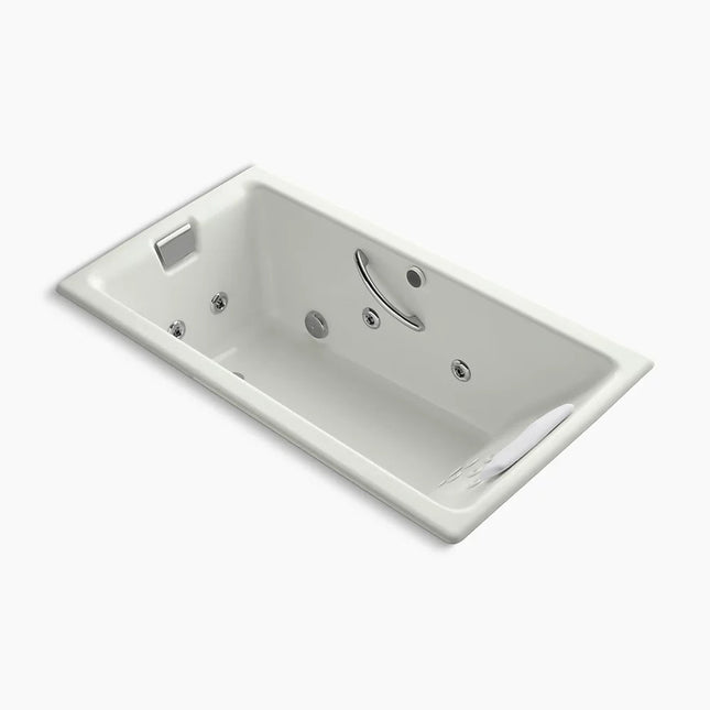 Kohler Tea-for-Two 66" x 36" drop-in whirlpool bath K-856-M-NY - Plumbing Market