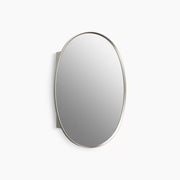 Kohler Verdera 24" x 34" oval framed medicine cabinet K-35571-BNL - Plumbing Market