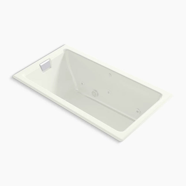 Kohler Tea-for-Two 66" x 36" drop-in/undermount whirlpool bath K-856-JH-NY - Plumbing Market
