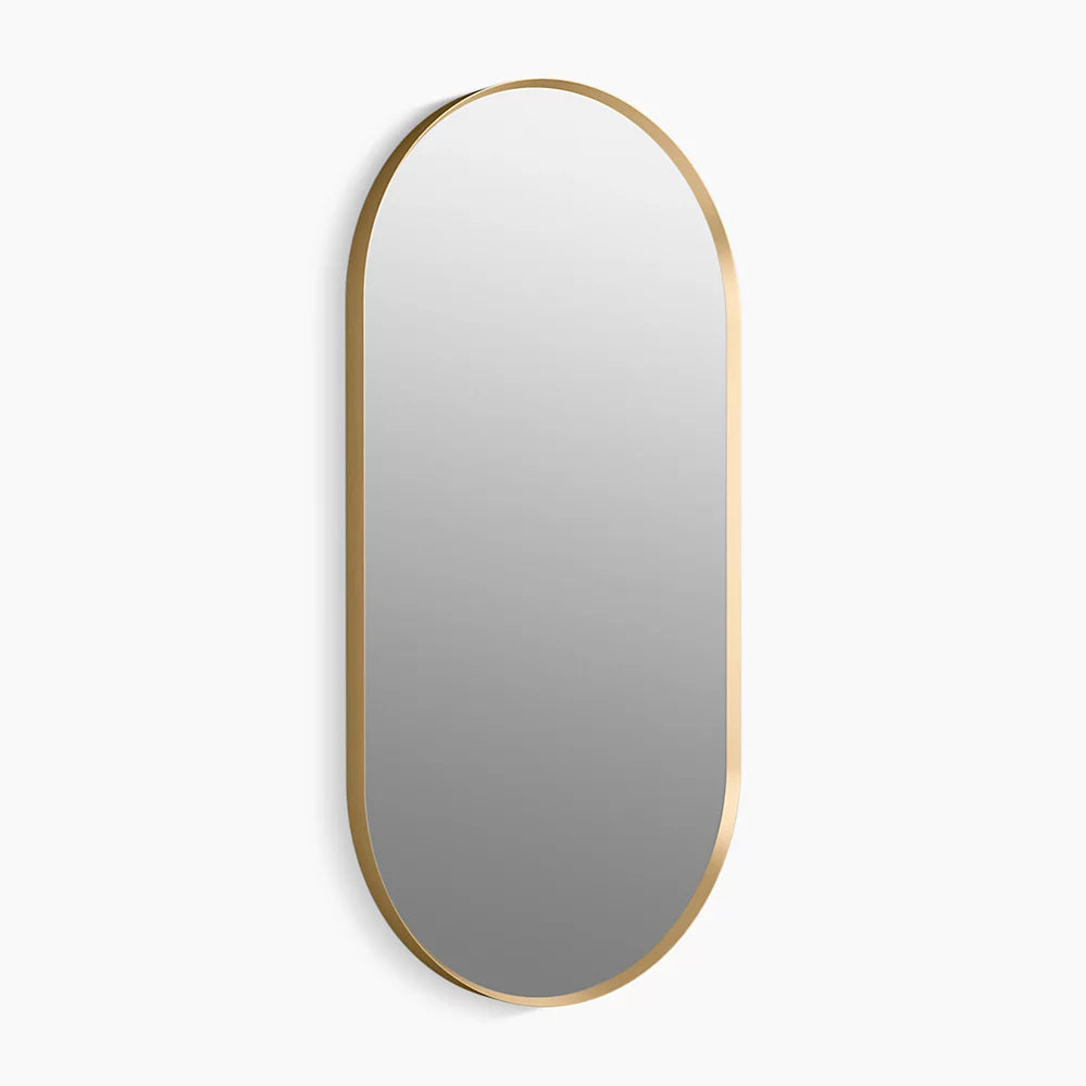 Kohler Essential 20" x 40" capsule framed mirror K-26051-BGL - Plumbing Market