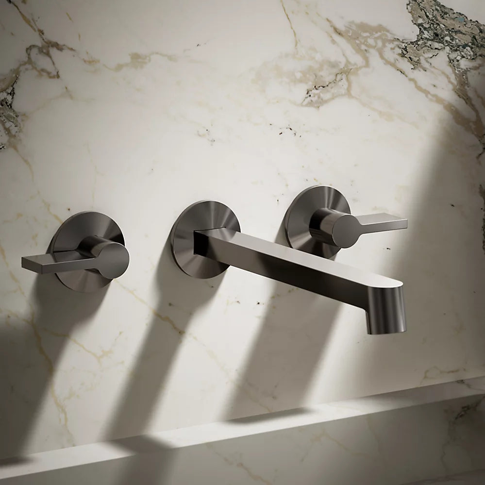 Kohler Components Wall-mount bathroom sink faucet spout with Row design, 1.2 gpm K-T23889-TT - Plumbing Market