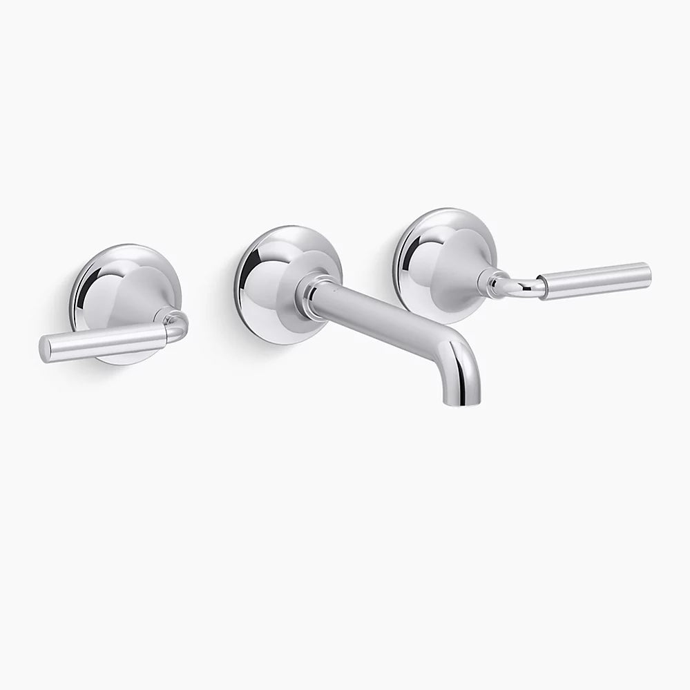 Kohler Tone Wall-mount bathroom sink faucet trim, 1.2 gpm K-T26439-4-CP - Plumbing Market