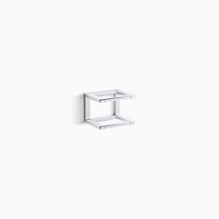 Kohler Draft 6" towel bar frame K-27354-CP - Plumbing Market