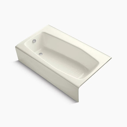 Kohler Villager 60" x 34-1/4" alcove bath, left drain K-713-96 - Plumbing Market