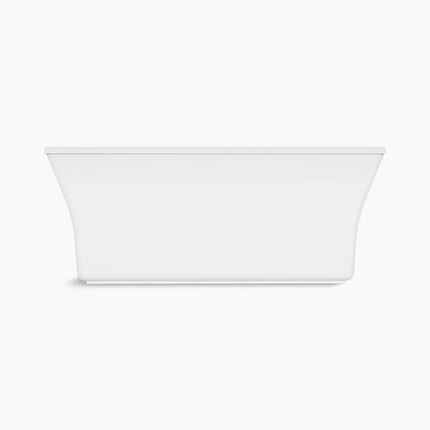 Kohler Stargaze 60-1/4" x 34-1/4" Freestanding Bath with Fluted Shroud - Plumbing Market