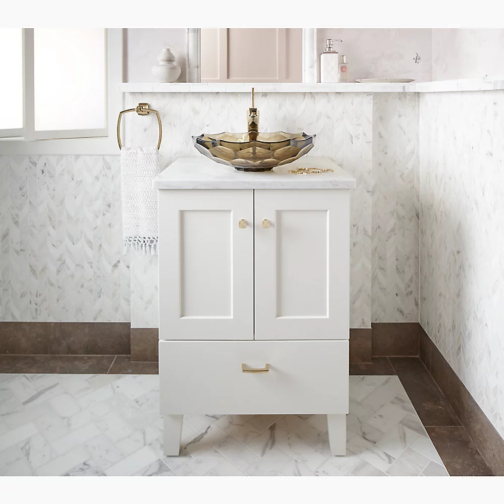 Kohler Poplin 24" bathroom vanity cabinet K-99527-LG-1WA - Plumbing Market