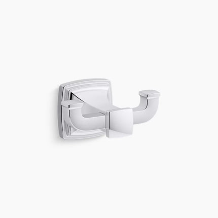 Kohler Riff Double robe hook K-27411-CP - Plumbing Market