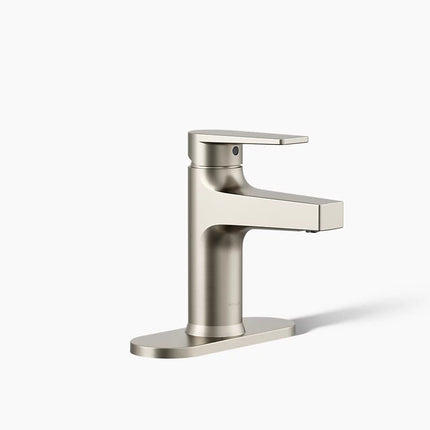 Kohler Taut Single-handle bathroom sink faucet, 1.2 gpm K-74021-4-BN - Plumbing Market