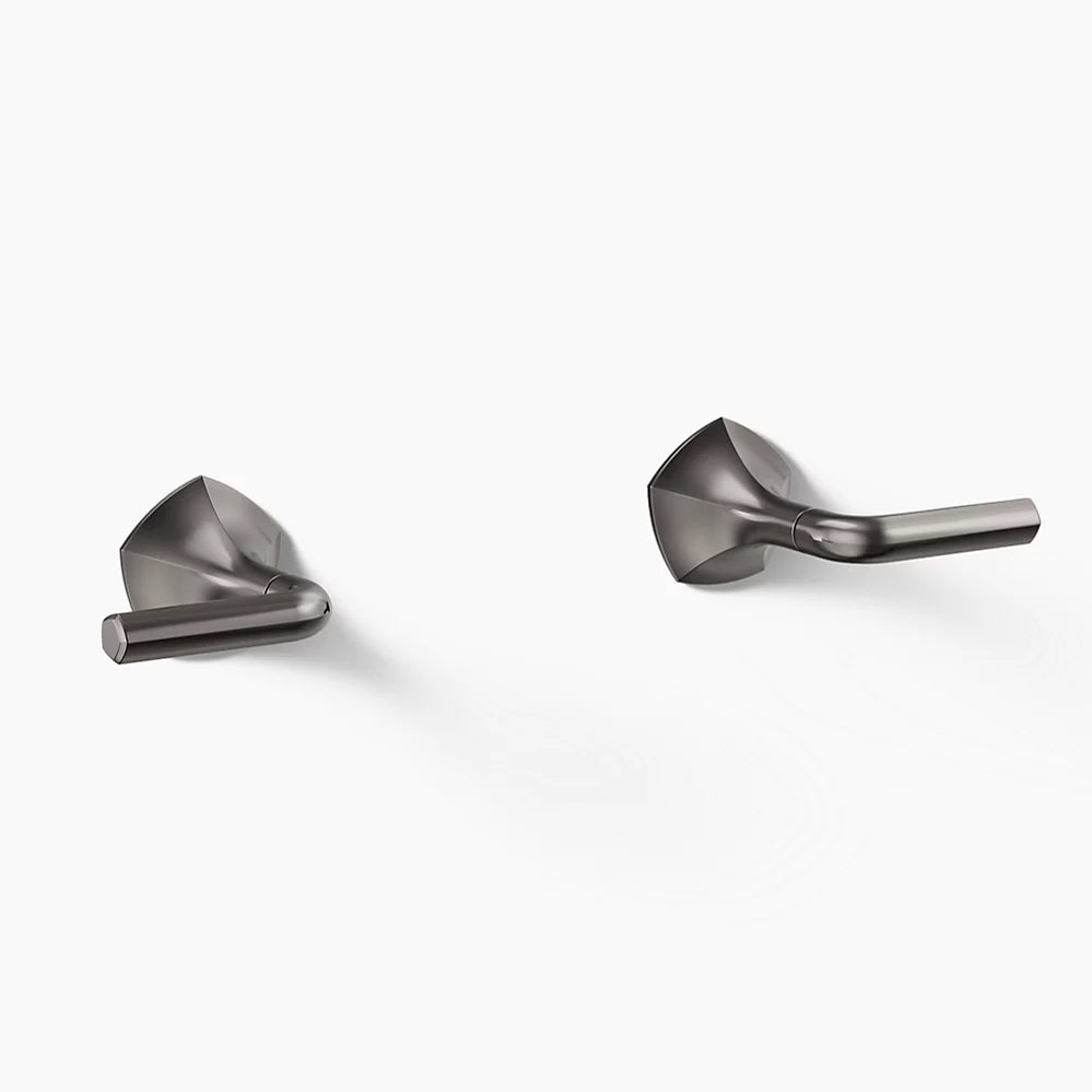 Kohler Occasion Wall-mount bathroom sink faucet Lever handle trim, 1.2 gpm K-T27013-4-TT - Plumbing Market