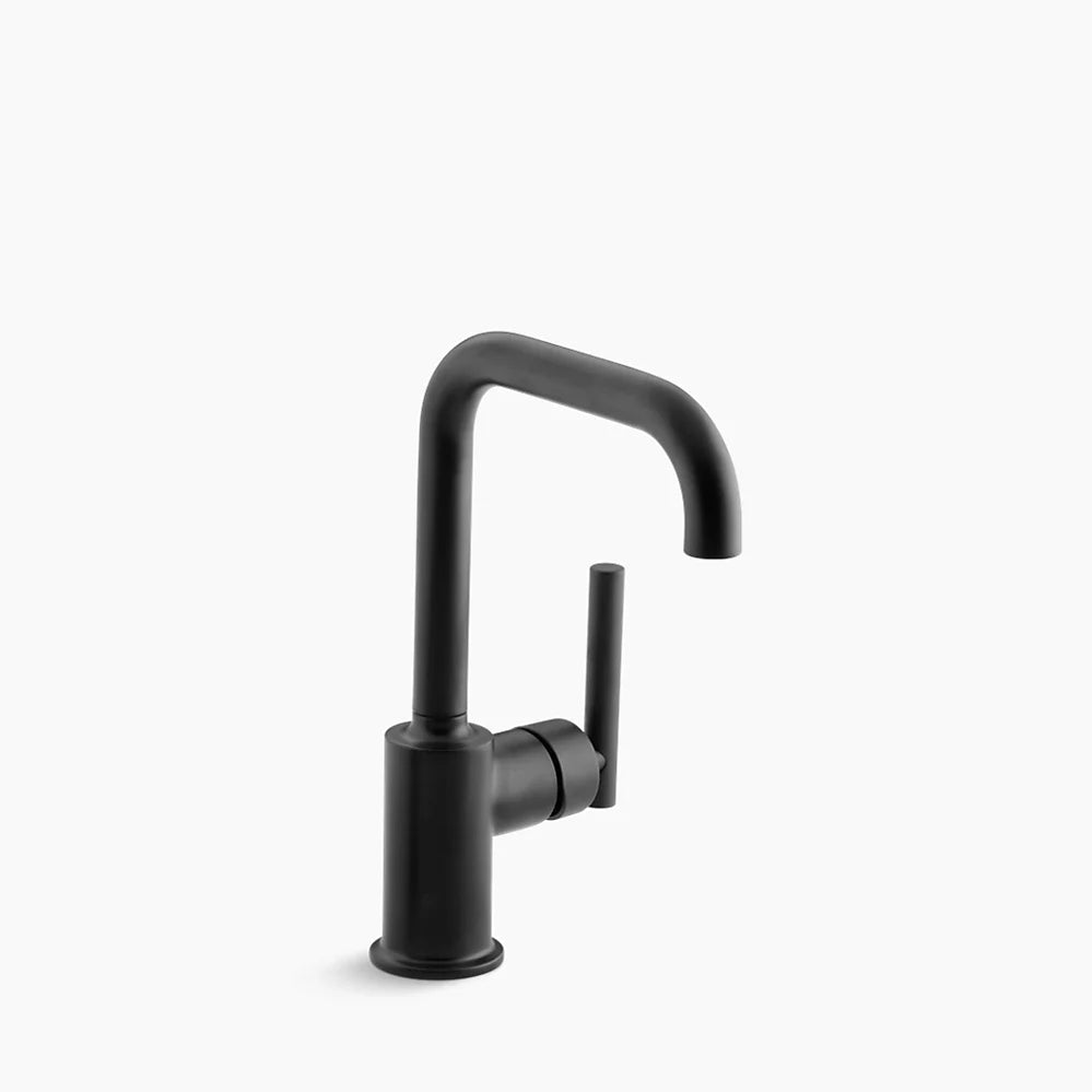 Kohler Purist Single-handle bar sink faucet K-7509-BL - Plumbing Market
