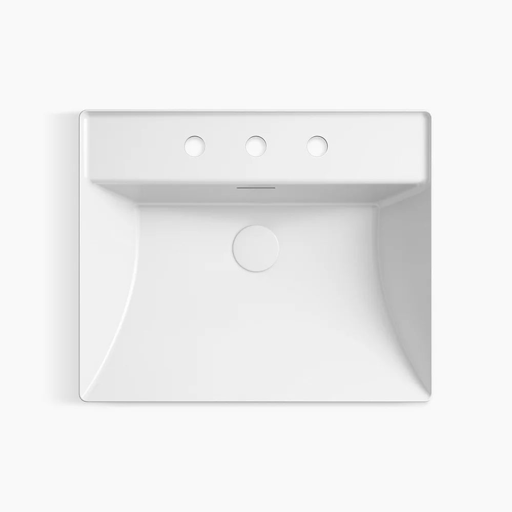 Kohler Brazn Rectangle Vessel W/ Faucet Deck 21059-8-0 - Plumbing Market