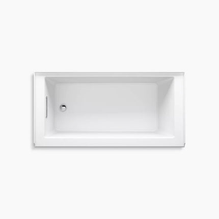 Kohler Underscore 60" x 30" alcove bath, left drain K-1956-LA-58 - Plumbing Market