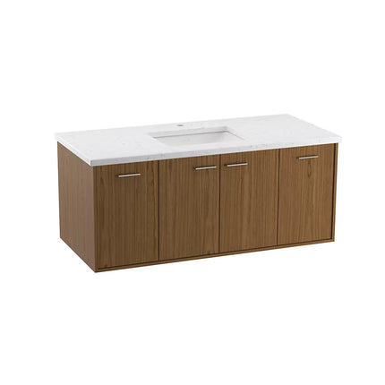 Kohler Jute 48" wall-hung bathroom vanity cabinet K-99544-1WM - Plumbing Market