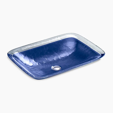 Kohler Inia Wading Pool Glass Lav (Sapphire) 2773-G6-B11 - Plumbing Market