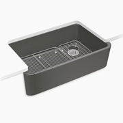 Kohler Ironridge 34" undermount single-bowl farmhouse kitchen sink K-24268-58 - Plumbing Market