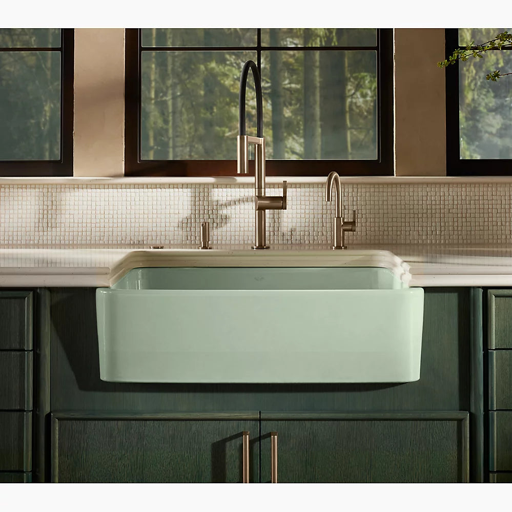 Kohler Components Semi-professional kitchen sink faucet with two-function sprayhead K-28267-AF - Plumbing Market