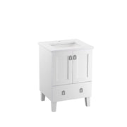 Kohler Poplin 24" bathroom vanity cabinet K-99527-LG-1WA - Plumbing Market