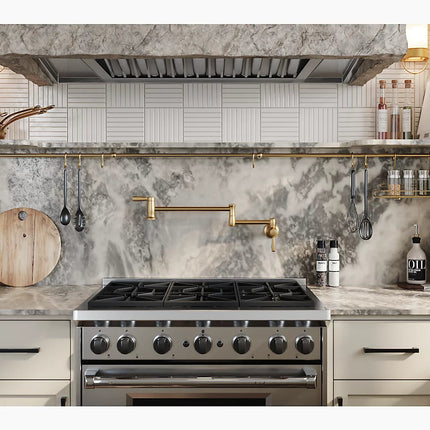 Kohler Wall-mount pot filler K-35744-2MB - Plumbing Market