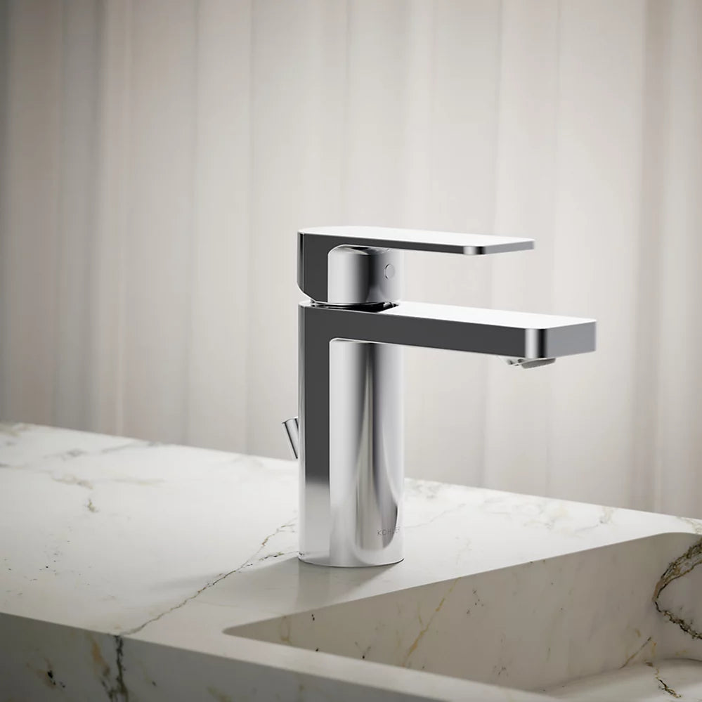 Kohler Parallel Single-handle bathroom sink faucet, 1.2 gpm K-23472-4-CP - Plumbing Market