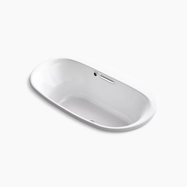 Kohler Underscore 65-1/2" x 35-3/4" drop-in bath with Bask heated surface K-5715-W1-0 - Plumbing Market