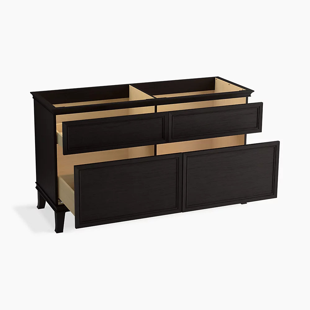 Kohler Artifacts 60" bathroom vanity cabinet K-33560-BWK - Plumbing Market