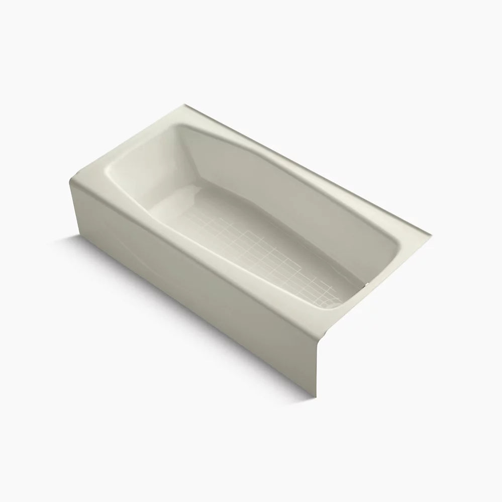 Kohler Villager 60" x 30-1/4" alcove bath, right drain K-716-96 - Plumbing Market