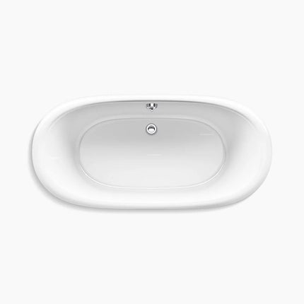 Kohler Artifacts 66-1/8" x 32-1/2" freestanding bath K-21000-PPB-0 - Plumbing Market