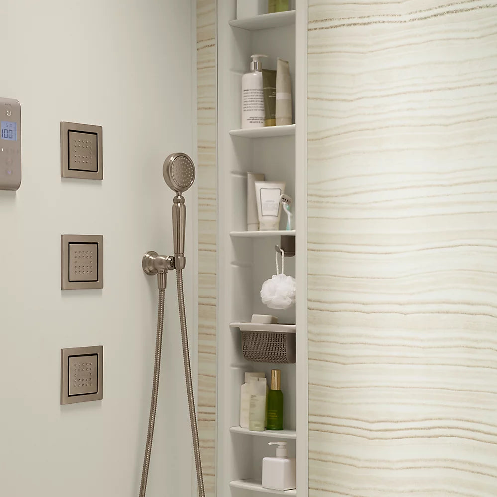 Kohler Artifacts Wall Mount Bathroom Faucet Supply Elbow/Holder 72797-BN - Plumbing Market