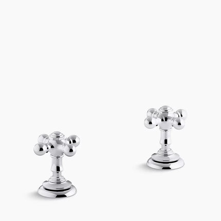 Kohler Artifacts Bath Handle Trim, Cross T98071-3-CP - Plumbing Market