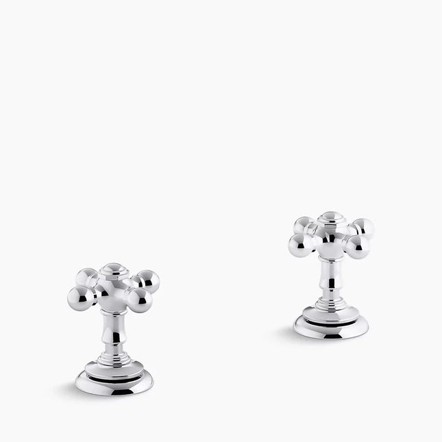 Kohler Artifacts Bath Handle Trim, Cross T98071-3-CP - Plumbing Market