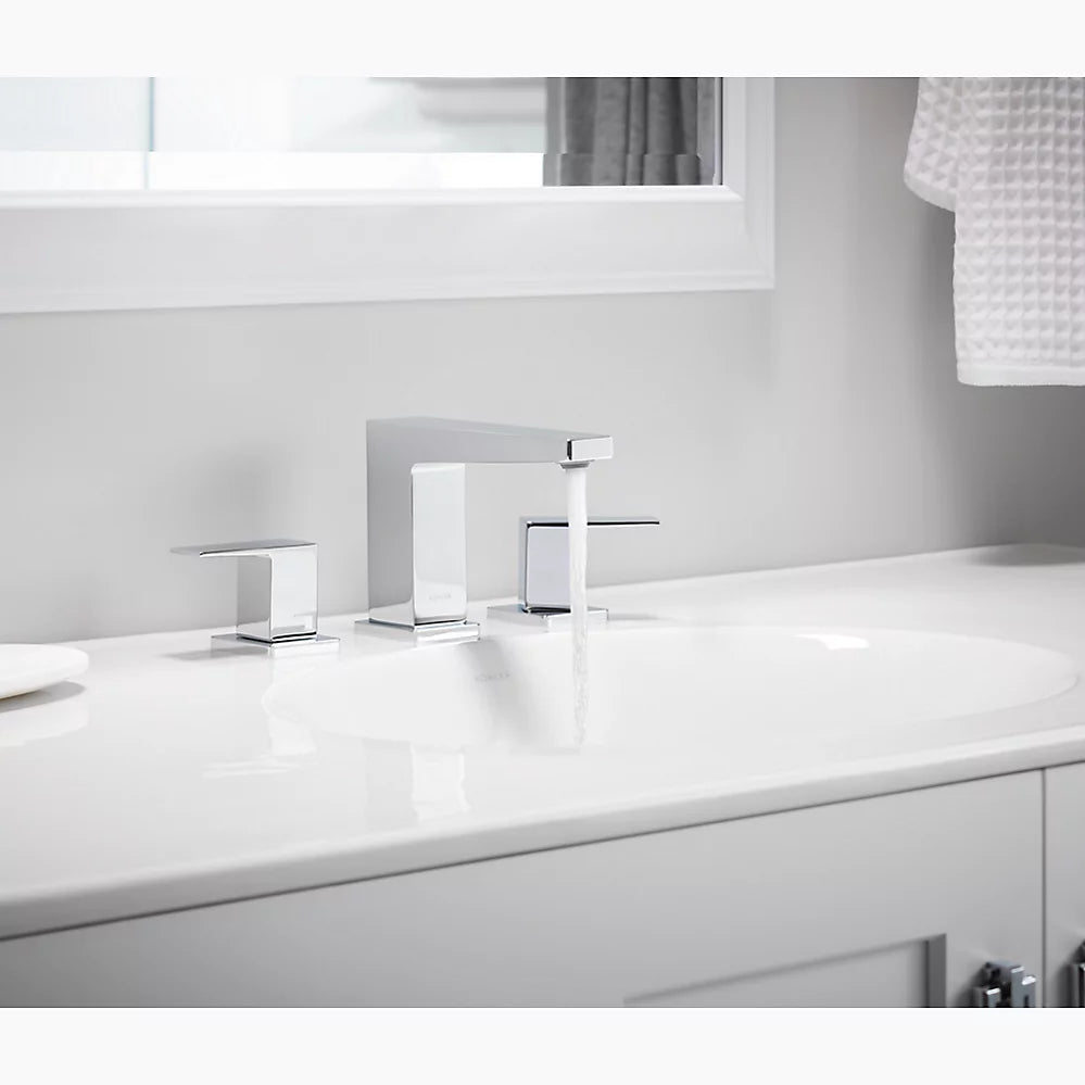 Kohler Honesty Widespread bathroom sink faucet, 1.2 gpm K-23255-4-CP - Plumbing Market