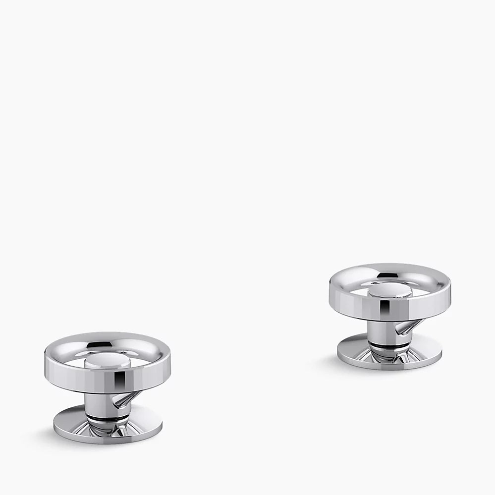 Kohler Components 2H Bathroom Bath Fill Handles Ind 77990-9-CP - Plumbing Market