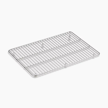 Kohler Cairn Large stainless steel sink rack, 19-1/2" x 14", for K-8206 K-5196-ST - Plumbing Market
