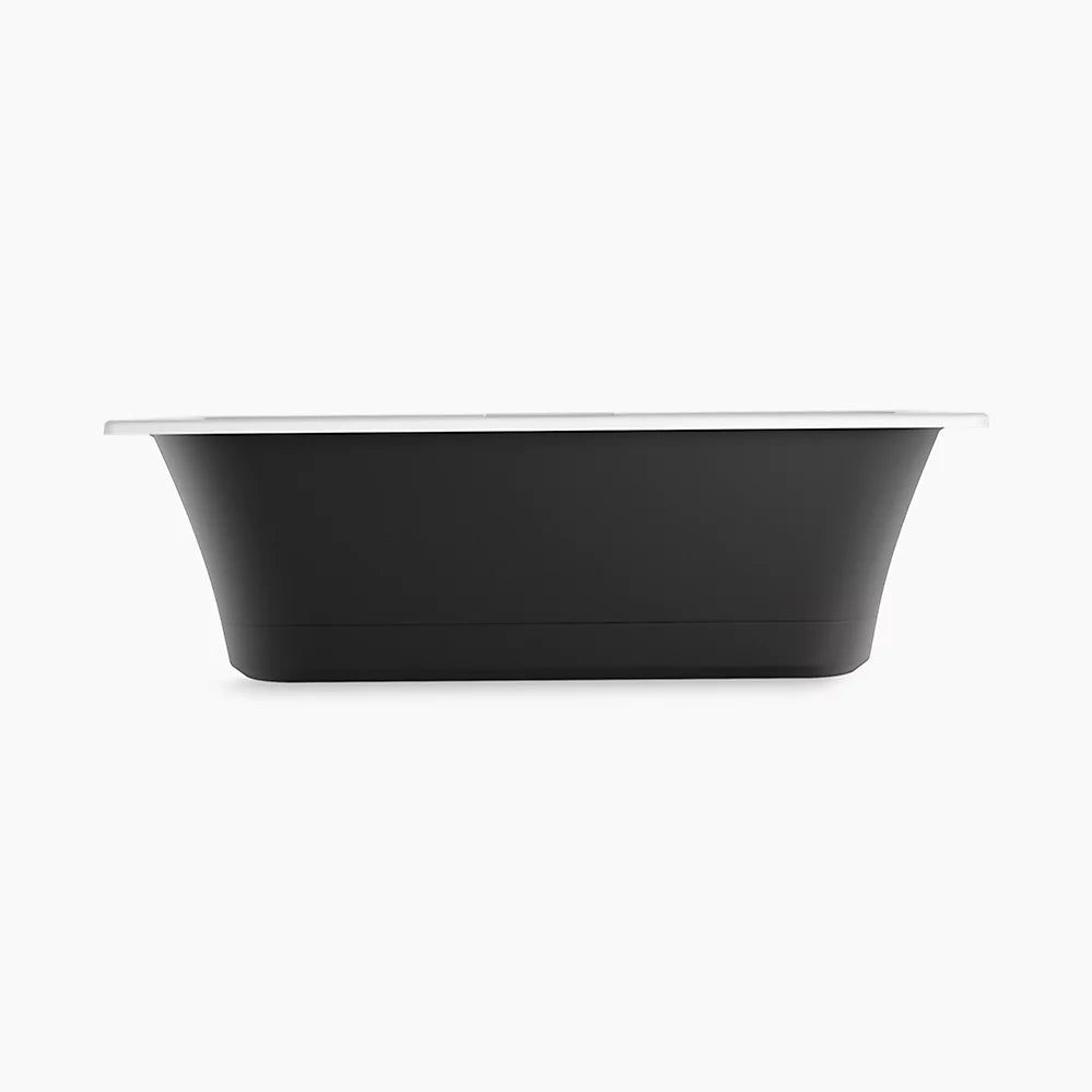 Kohler Volute 63" x 28-3/8" freestanding bath with shroud K-29327-7-0 - Plumbing Market