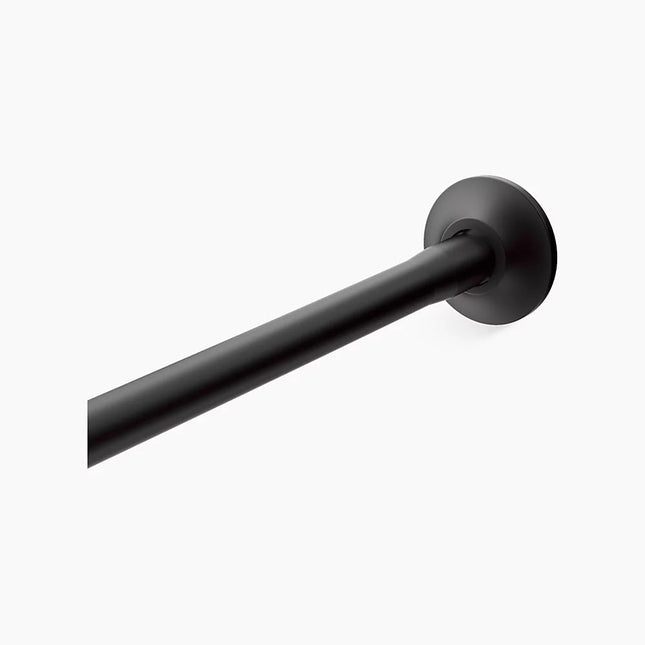 Kohler Expanse Curved shower rod - transitional design K-9350-BL - Plumbing Market
